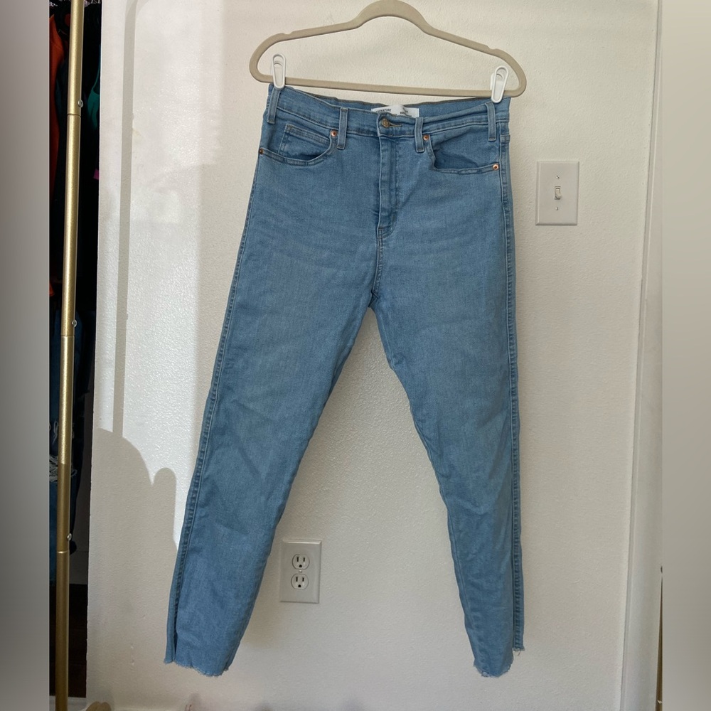 Signature Levi Strauss Heritage High Rise Skinny Jeans